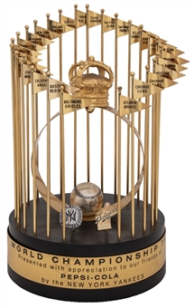 1977 New York Yankees World Series Championship Trophy Presented To Pepsi-Cola by the Yankees